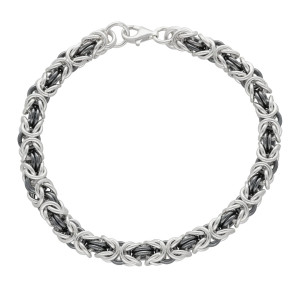 Bransoletka splot królewski bizantyjski - 6.5 mm