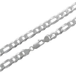 Łańcuch figaro - 38 g, 60 cm, 8 mm