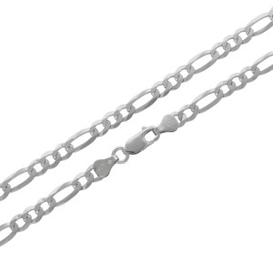 Łańcuch figaro - 14 g, 50 cm, 6 mm