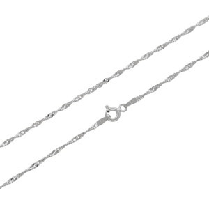 Łańcuszek singapur - 1.6 mm