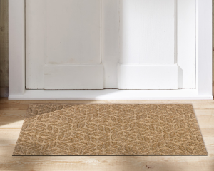 Wycieraczka zewnętrzna pod drzwi 75 x 45 cm beżowa