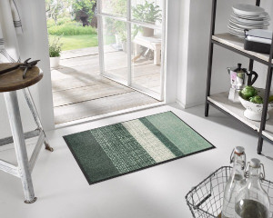 Wycieraczka pod drzwi zielona 75 x 50 cm
