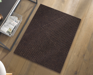 Wycieraczka do butów brązowa 90 x 60 cm