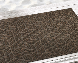 Wycieraczka do butów brązowa 75 x 45 cm zewnętrzna