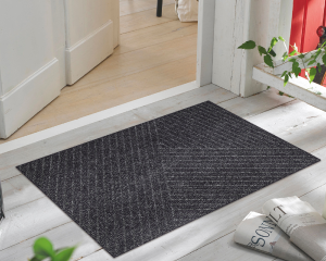 Wycieraczka pod drzwi szara 75 x 45 cm