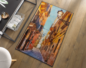 Wycieraczka wewnętrzna ozdobna 120 x 75 cm