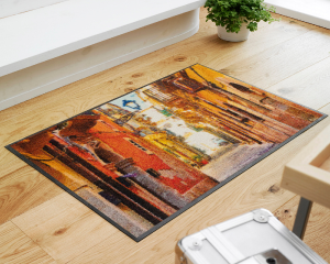 Wycieraczka wejściowa ozdobna 75 x 50 cm