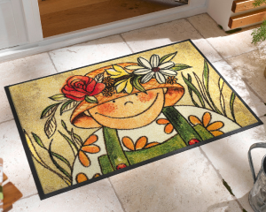 Wycieraczka pod drzwi dekoracyjna 75 x 50 cm