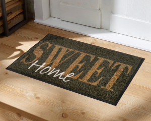 Wycieraczka do butów z napisem 75 x 50 cm