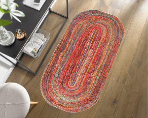 Chodnik do przedpokoju owalny 150 x 70 cm