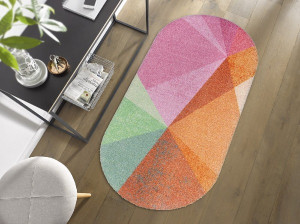 Chodnik do przedpokoju owalny 150 x 70 cm