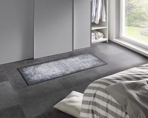 Chodnik do przedpokoju szary 180 x 60 cm