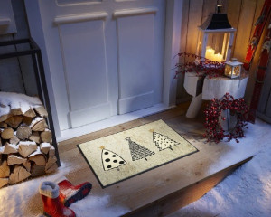 Świąteczna wycieraczka pod drzwi 60 x 40 cm