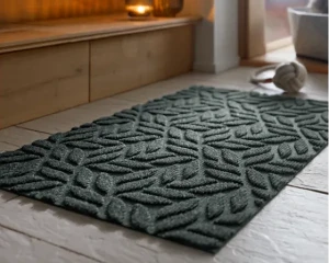 Wycieraczka zewnętrzna pod drzwi 90 x 60 cm zielona