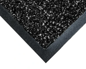 Wycieraczka wejściowa czarna 85 x 60 cm SuperMata