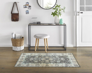 Dywan do pokoju szary 120 x 70 cm