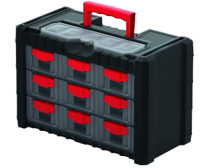 Organizer na części 9 szuflad 40 cm Kistenberg Multicase Cargo