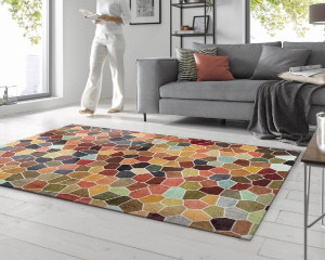 Dywan do salonu ozdobny 240 x 170 cm