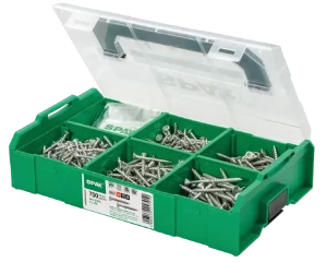 Zestaw wkrętów Spax w walizce