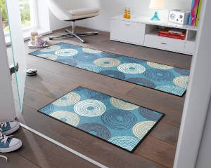 Wycieraczka pod drzwi ozdobna 75 x 50 cm