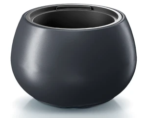 Donica okrągła z wkładem 18 l antracyt Heos Prosperplast