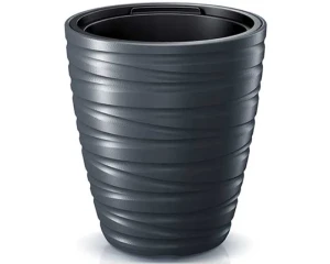 Donica wysoka 32 l z wkładem antracytowa Maze