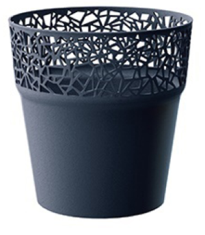 Osłonka na doniczkę 12 cm antracyt Tree Prosperplast