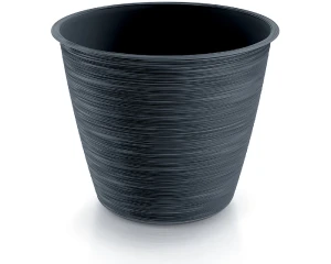Doniczka okrągła 23,5 cm antracyt Furu Round