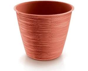 Prosperplast doniczka okrągła 23,5 cm miedziana Furu Round