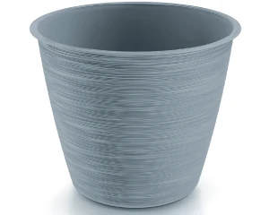Prosperplast doniczka okrągła 29,5 cm szara Furu Round