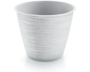 Doniczka okrągła 29,5 cm biała Furu Round