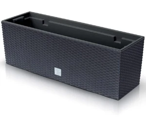 Donica prostokątna antracyt 58 cm Prosperplast Rato Case