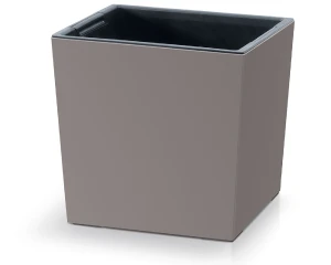 Doniczka kwadratowa 24 cm mocca Urbi Square Low