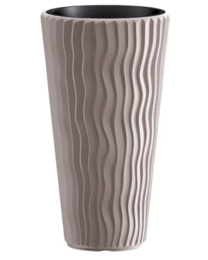 Donica wysoka 62 cm z wkładem Sandy Slim
