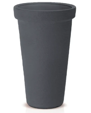 Donica wysoka 63 cm z wkładem antracyt Classic Tower