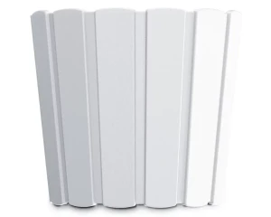 Prosperplast doniczka okrągła biała 14 cm Boardee Basic