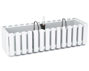 Doniczka na balkon 58 cm biała Boardee Fencycase