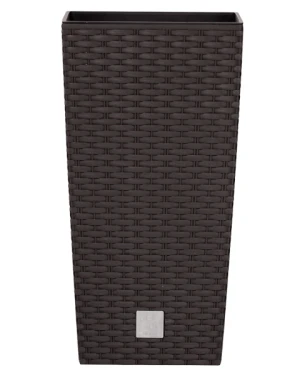 Donica wysoka 45 cm brązowa Rato Square