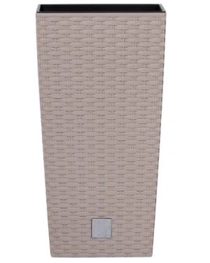 Donica kwadratowa wysoka 50 cm mocca Rato Square