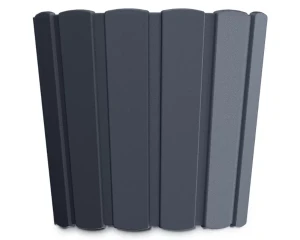 Doniczka okrągła 24 cm antracyt Prosperplast Boardee Basic
