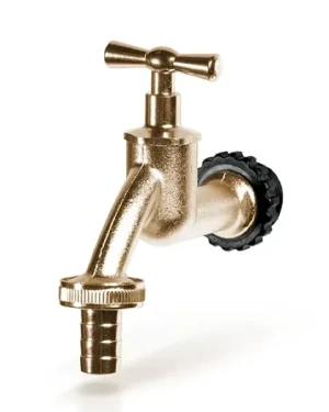 Kranik do zbiornika na deszczówkę Prosperplast Gold - 3/4" Złoty