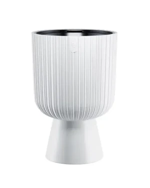 Doniczka okrągła biała 29 cm Form-Plastic Keli Mika