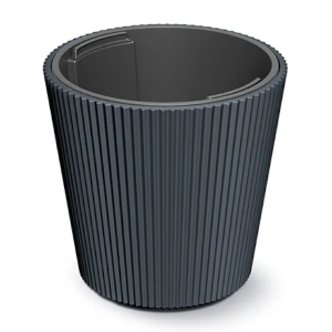 Donica okrągła Milly 35 cm antracyt Prosperplast
