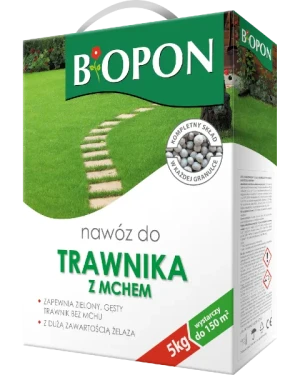 Nawóz Bopon do trawnika z mchem Granulat 5 kg