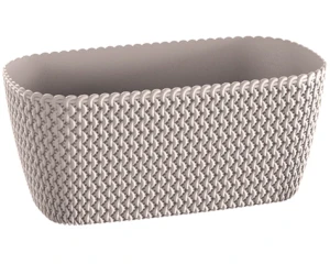 Doniczka długa beżowa 40 cm Splofy Case Prosperplast