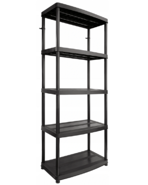 Regał plastikowy wzmocniony 180x74x40 250kg 5 półek