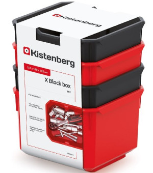 Zestaw 4 mini kuwet Kistenberg X Block Box