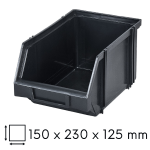 Kuweta magazynowa mała 150x230x125mm Modułbox