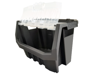 Zamykany pojemnik magazynowy z klapką 40x29x28 cm Kistenberg Truck Max