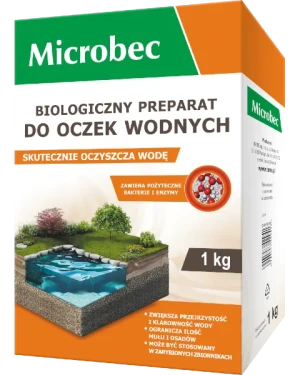 Preparat do oczek wodnych Microbec 1kg biologiczny